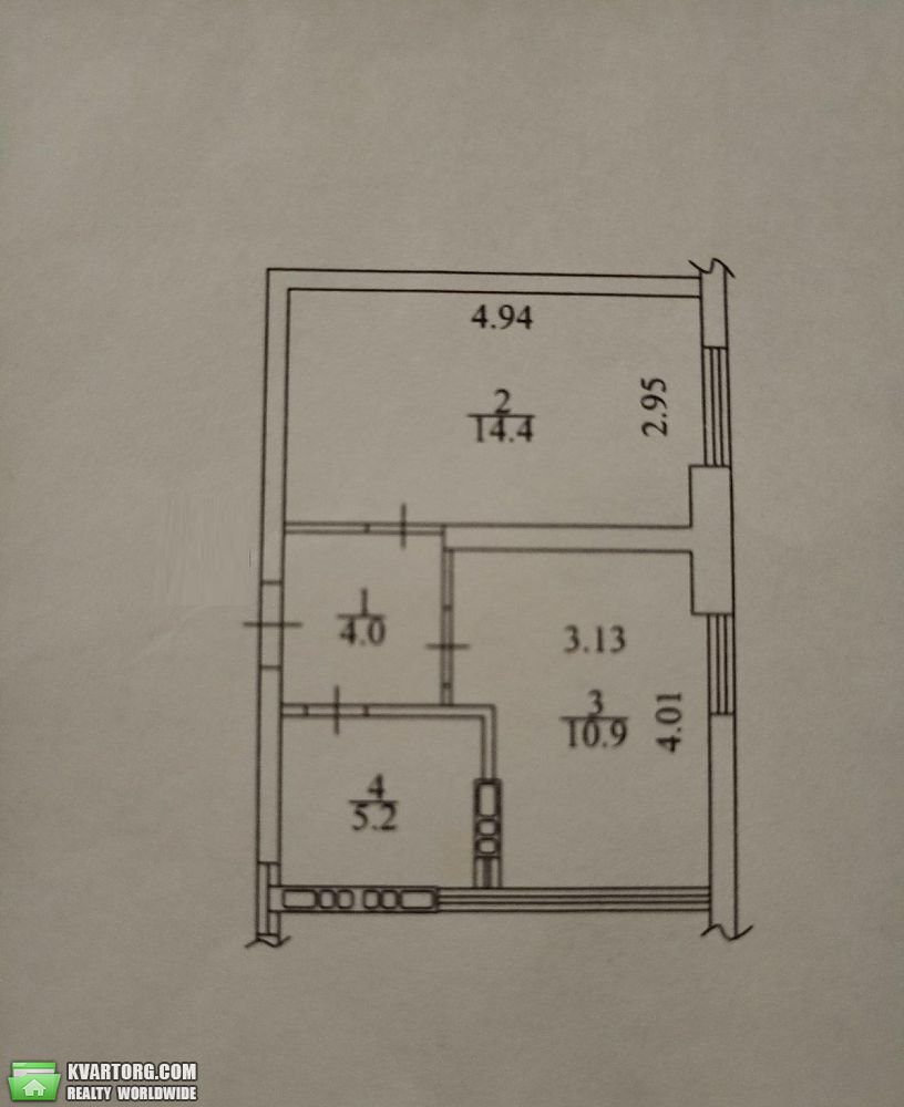 Sell 1-room apartment. Киев,  Руданского — photo 4