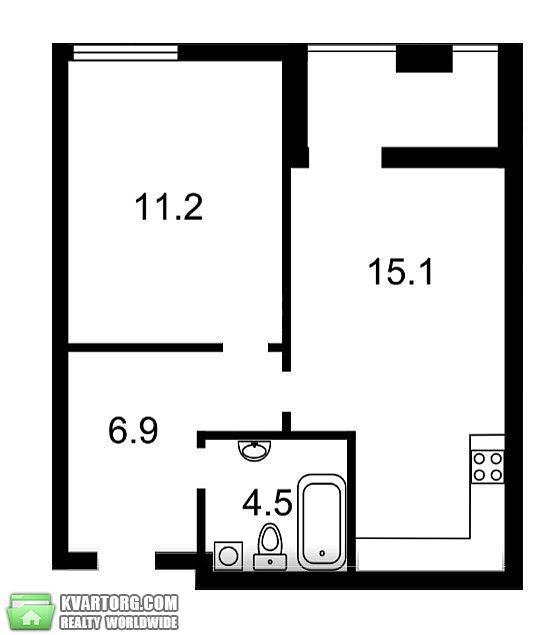 Sell 1-room apartment. Киев, Регенераторная — photo 9