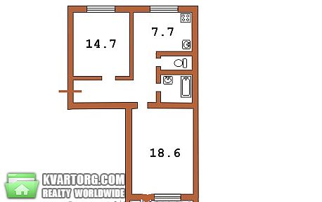 Sell 2-room apartment. Киев,  Бажова — photo 2