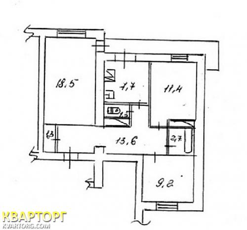 Sell 3-room apartment. Киев,  Воздухофлотский пр — photo 2