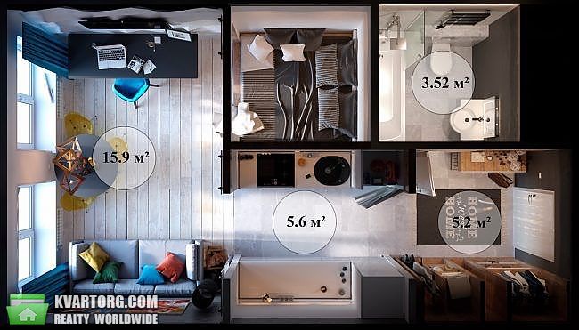 Sell 1-room apartment. Вышгород,  Шолуденко — photo 3