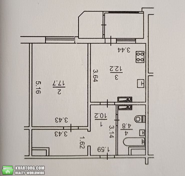 Rent out 1-room apartment. Киев, Урлівська — photo 8