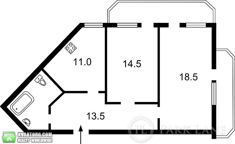 Sell 2-room apartment. Киев,  Драгоманова — photo 2