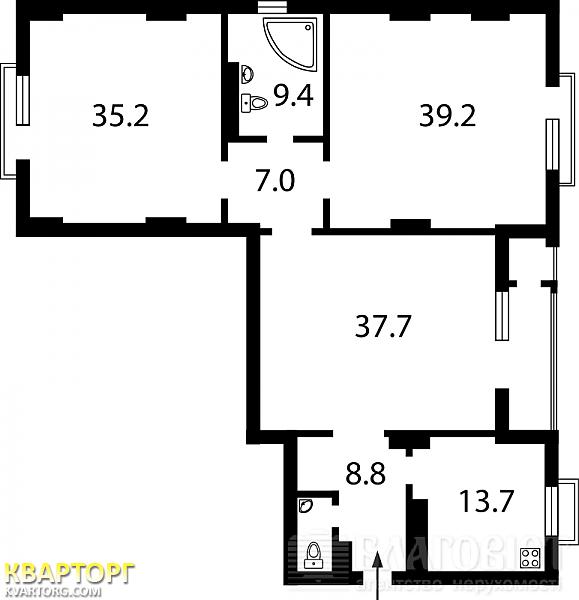 Sell 3-room apartment. Киев,  Щорса — photo 2