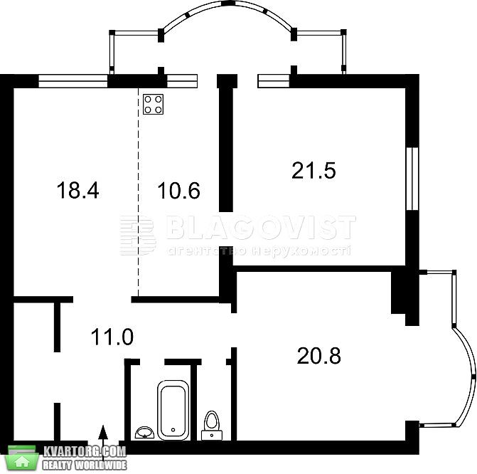 Sell 3-room apartment. Киев,  Жилянская — photo 2