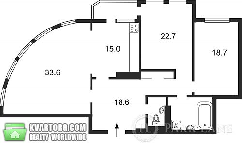 Sell 3-room apartment. Киев, Ахматовой — photo 9