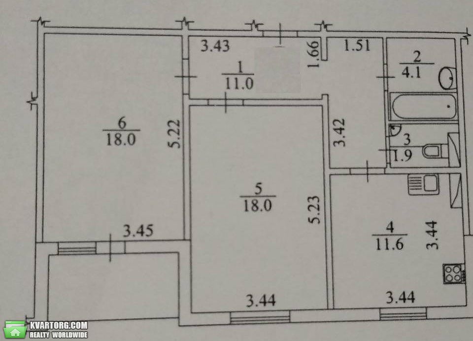 Sell 2-room apartment. Киев, Урловская — photo 8