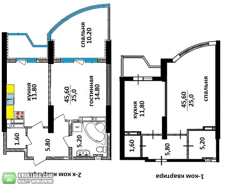 Sell 1-room apartment. Киев, Харьковское шоссе — photo 2