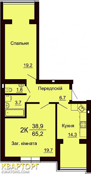 Sell 2-room apartment. Киев, гетьманская — photo 1