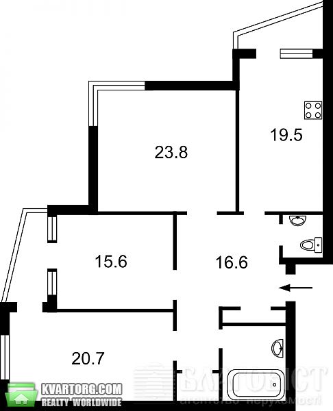 Sell 3-room apartment. Киев,  Ирпенская — photo 7