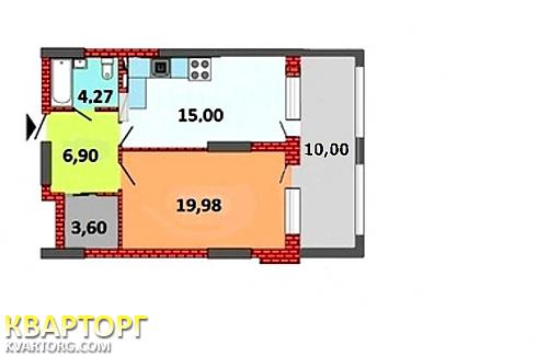 Sell 1-room apartment. Киев,  Урловская — photo 8