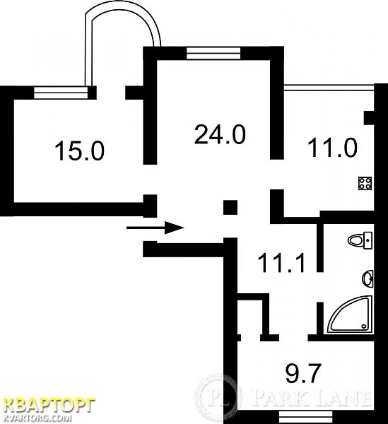 Sell 3-room apartment. Киев,  Победы пр — photo 2