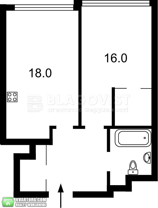 Sell 2-room apartment. Киев,  Предславинская — photo 4
