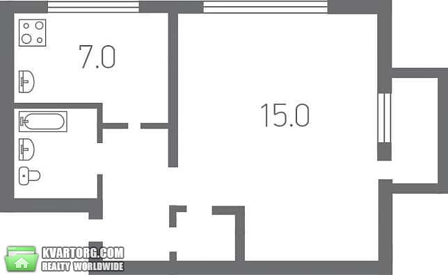 Sell 1-room apartment. Киев,  Касияна — photo 6
