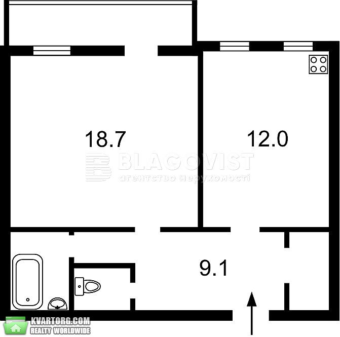 Rent out 1-room apartment. Киев,  Гончара — photo 5