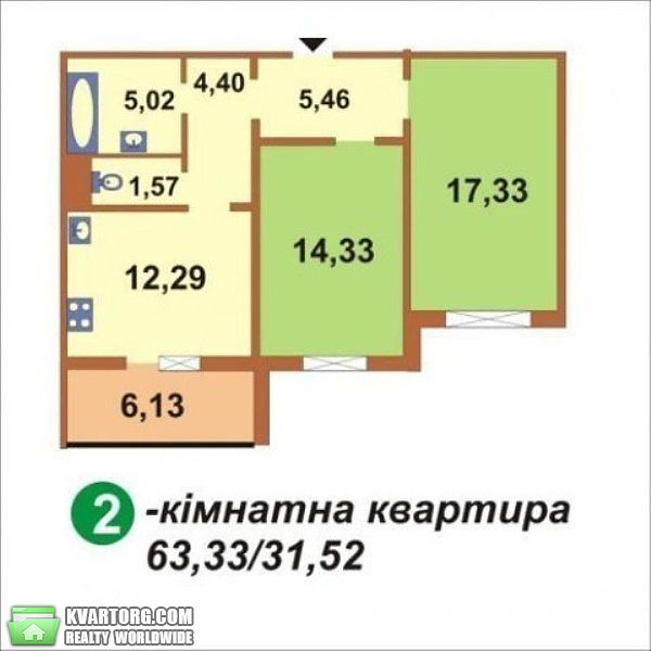 Sell 2-room apartment. Киев,  Милославская — photo 5