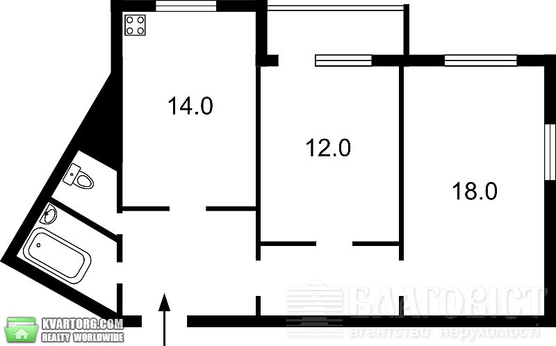 Sell 2-room apartment. Киев,  Драгоманова — photo 6
