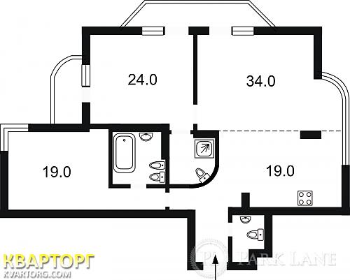 Sell 3-room apartment. Киев, Старонаводницкая — photo 2