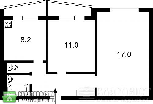 Sell 2-room apartment. Киев, Тычины пр — photo 1