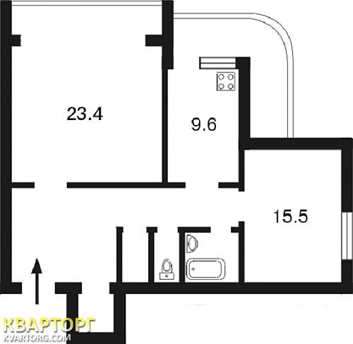 Sell 2-room apartment. Киев, Старонаводницкая — photo 2